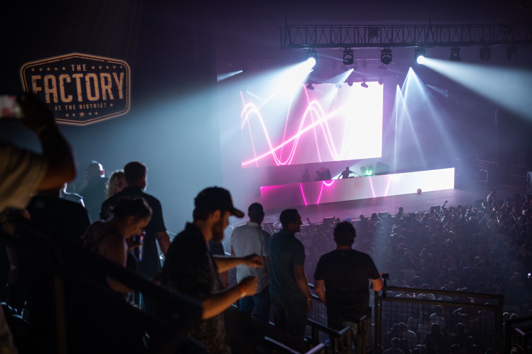 Deadmau5 performs at the Factory's grand opening